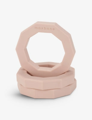 Maxbone Decagon rubber dog toy 11.4cm, imported from the UK