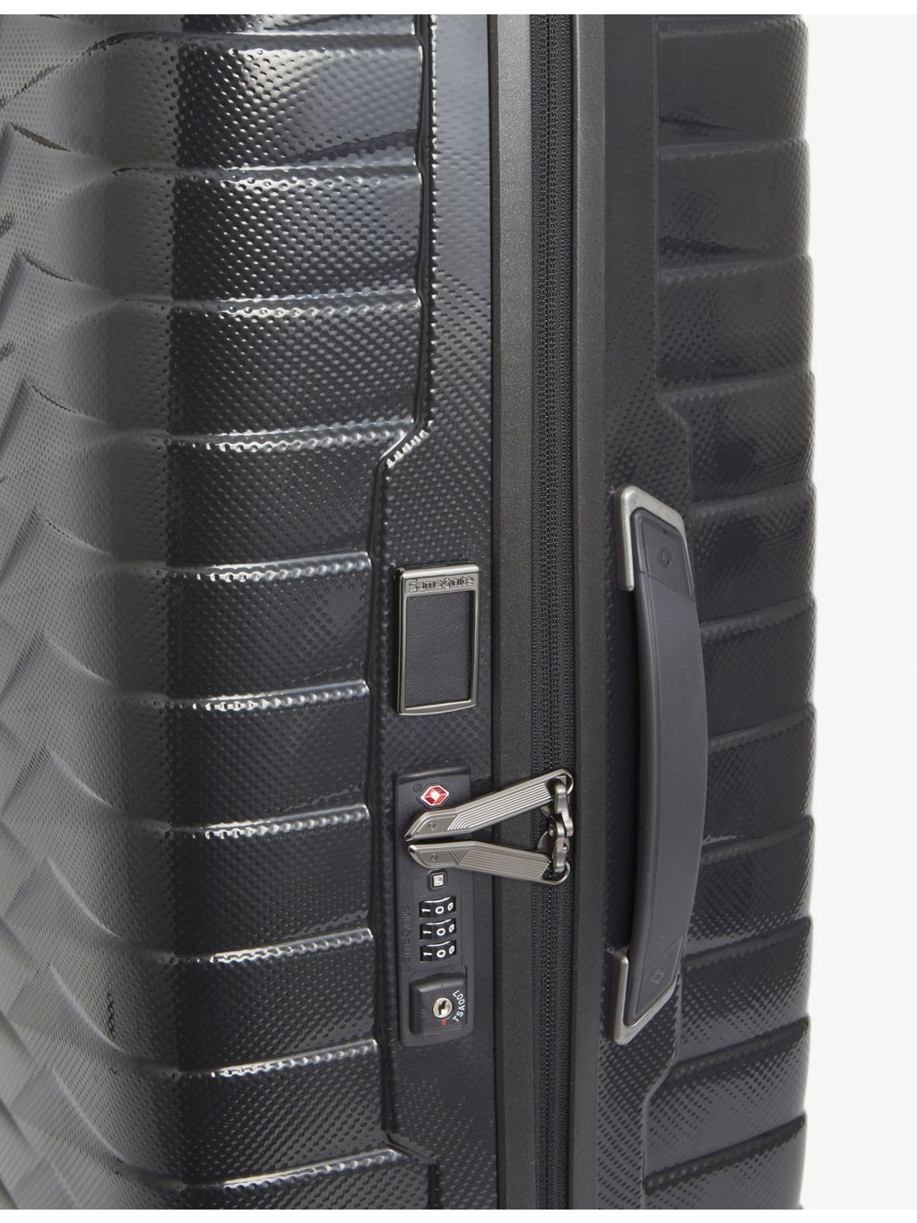Samsonite hard case polypropylene 4 wheel suitcase 69cm, imported from the UK