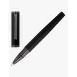 Hugo Boss herringbone rollerball pen with brass barrel, imported from the UK