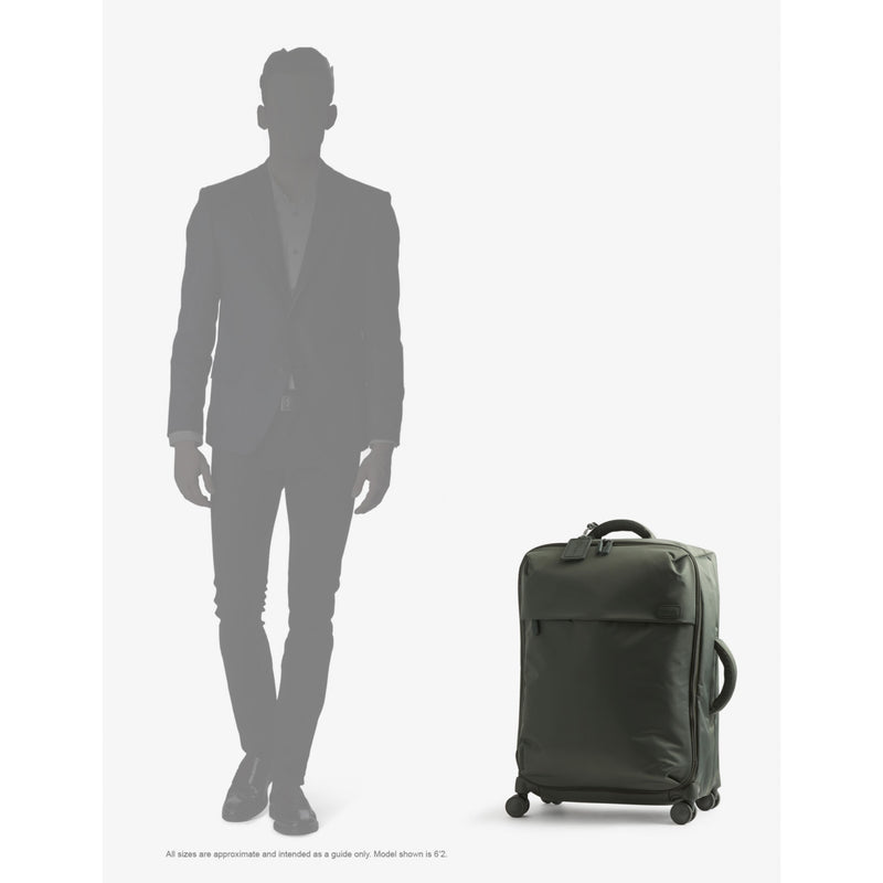 Lipault Plume medium-trip nylon suitcase 63cm (British brand)