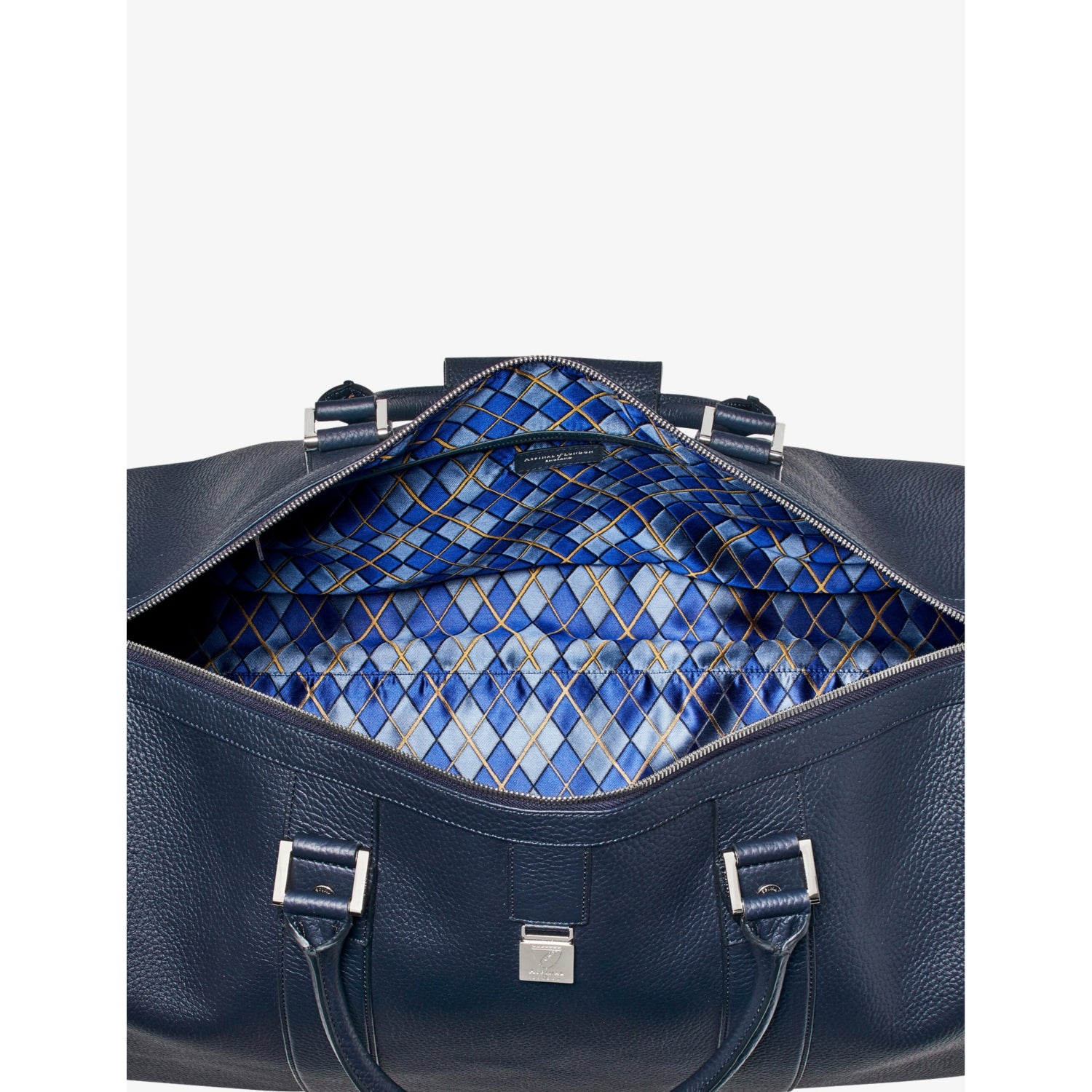 Aspinal of London grained-leather duffle bag 54.1cm length, UK version