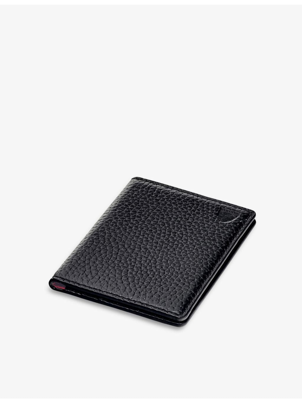 Aspinal of London leather card holder with ID window - British product