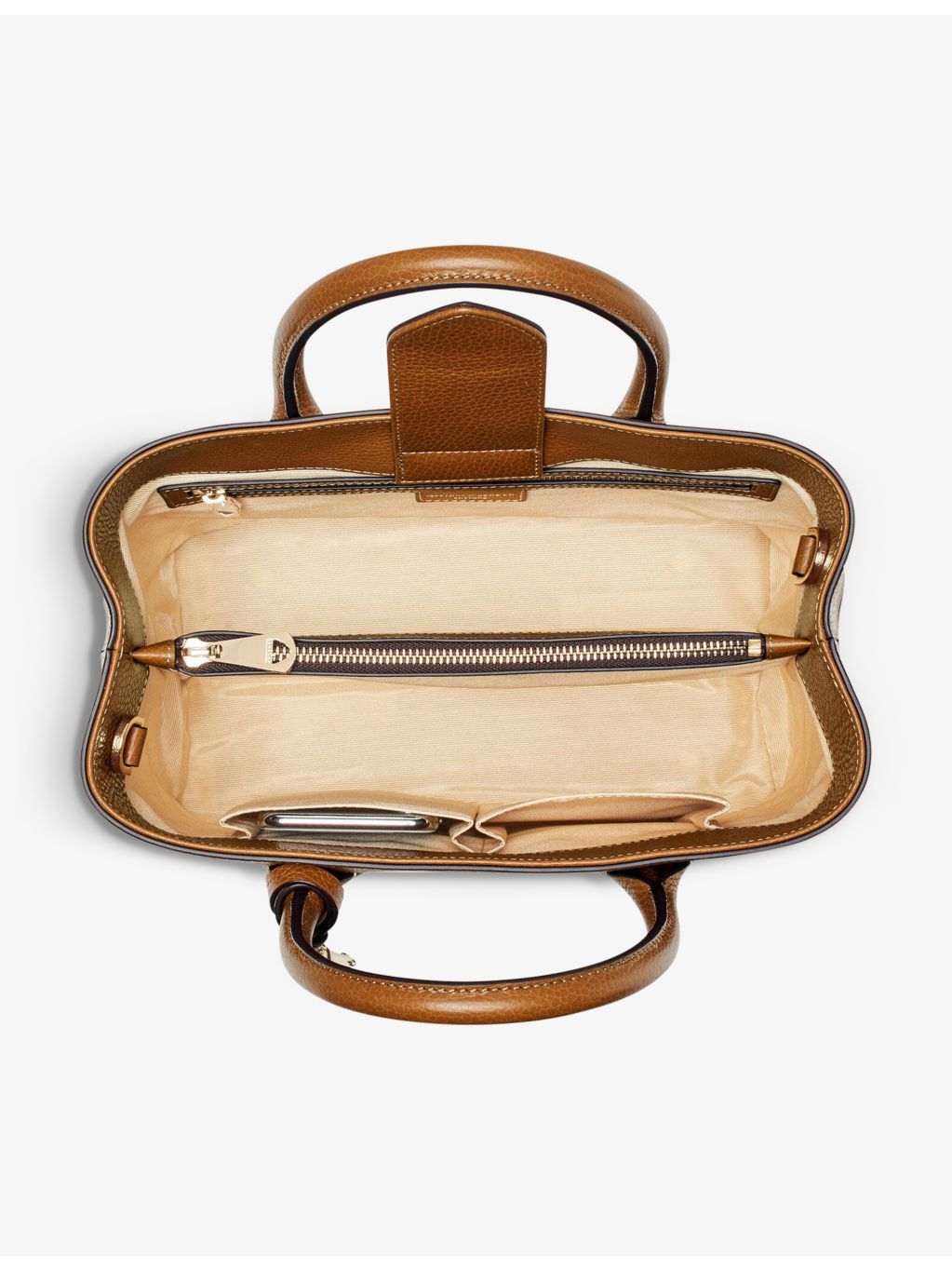 Aspinal of London medium leather tote bag - British product