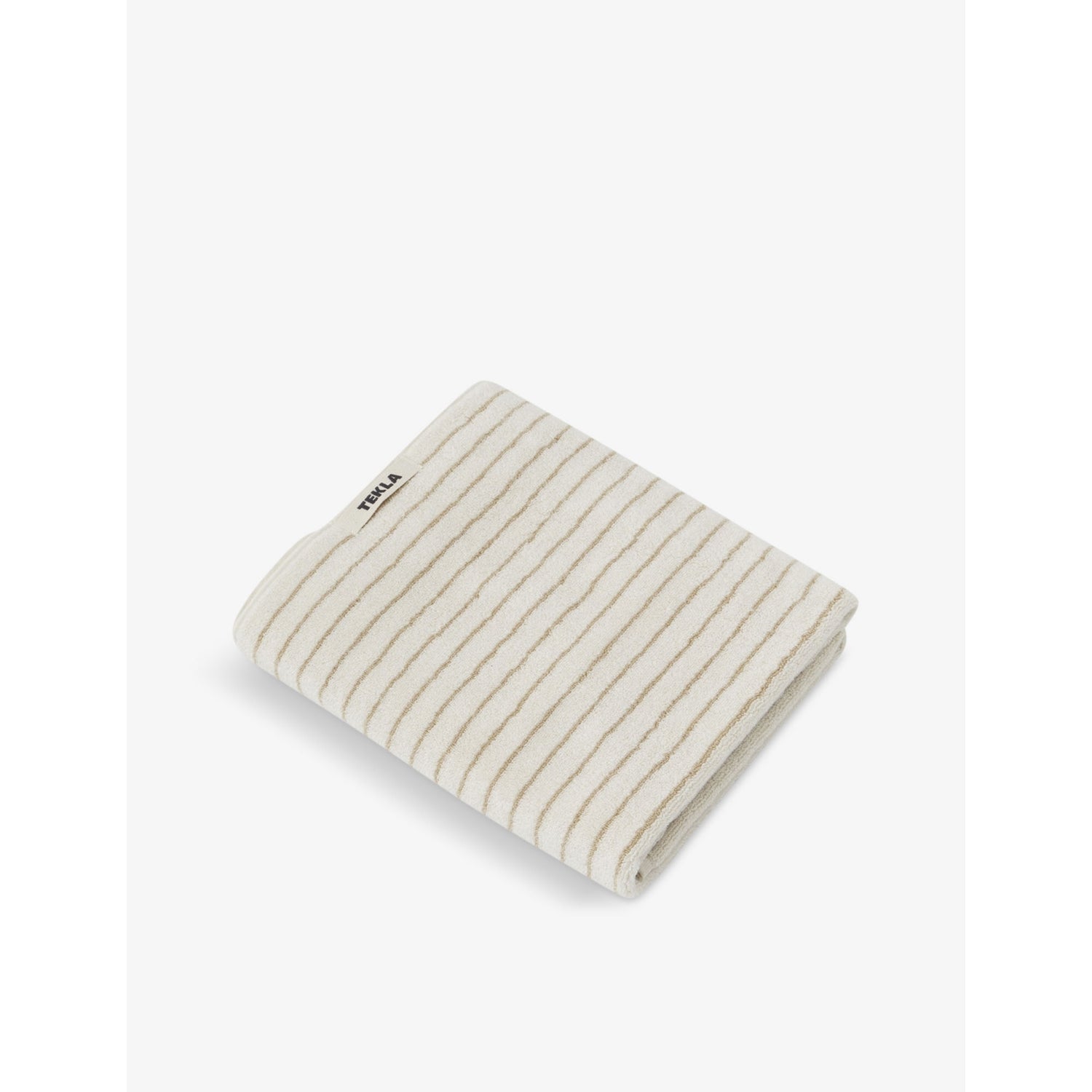 Tekla logo-embroidered cotton bath towel 70x140cm, imported from the UK