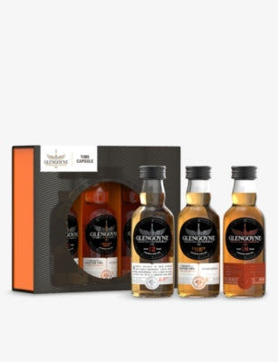 Glengoyne Time Capsule whisky miniature set 3x50ml, UK version