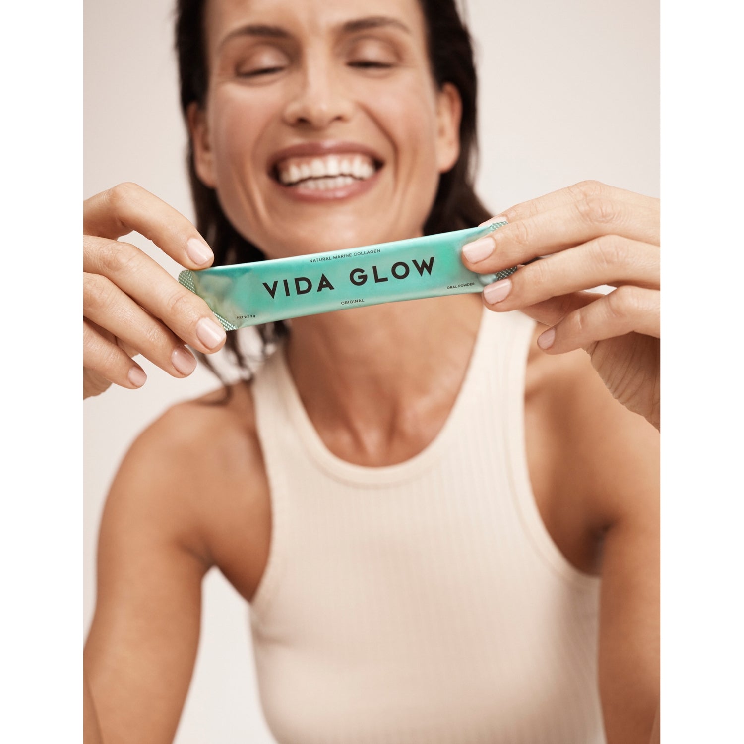Vida Glow marine collagen supplement 3g pack of 30, UK version