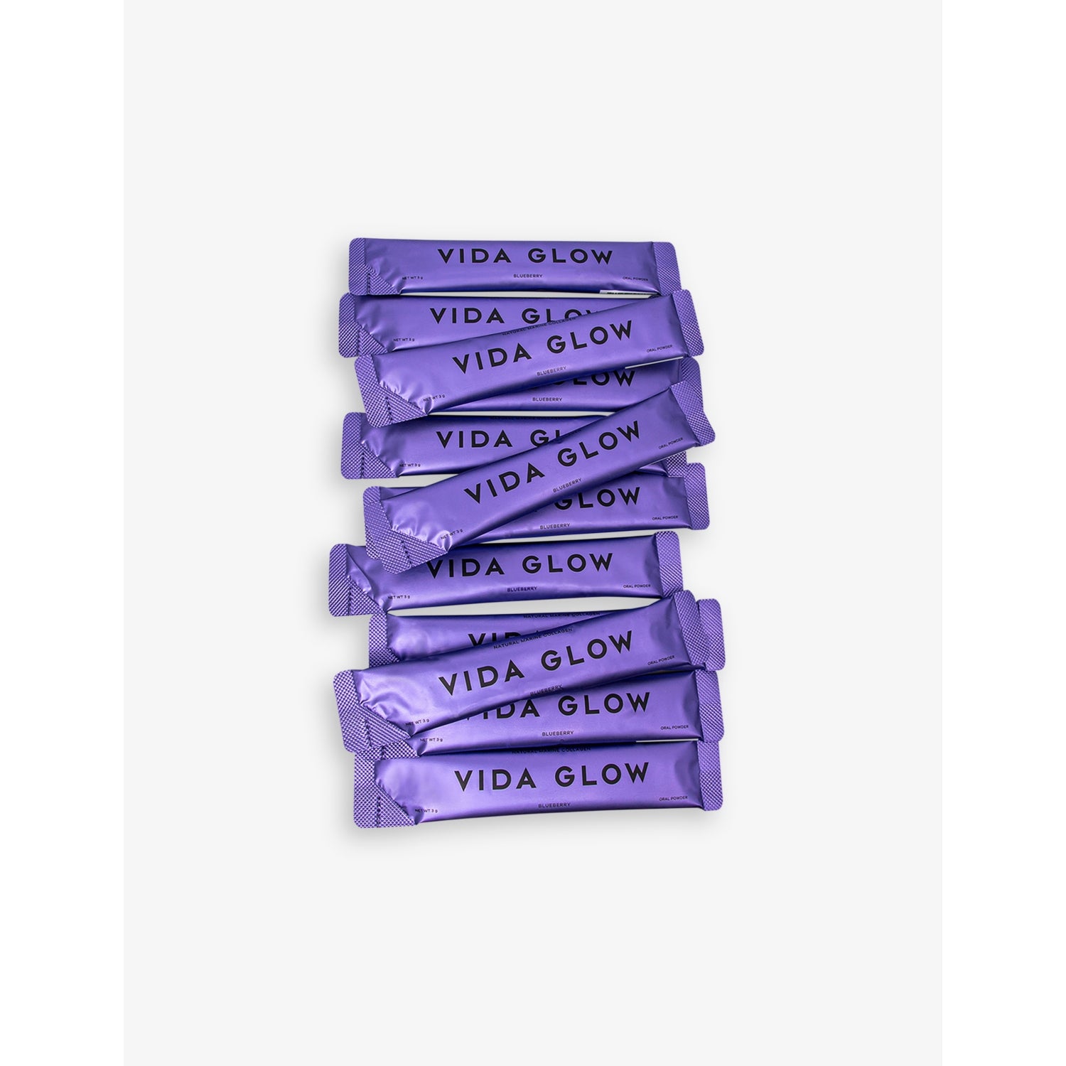 Vida Glow blueberry marine collagen powder 3g 30 sachets (British brand)