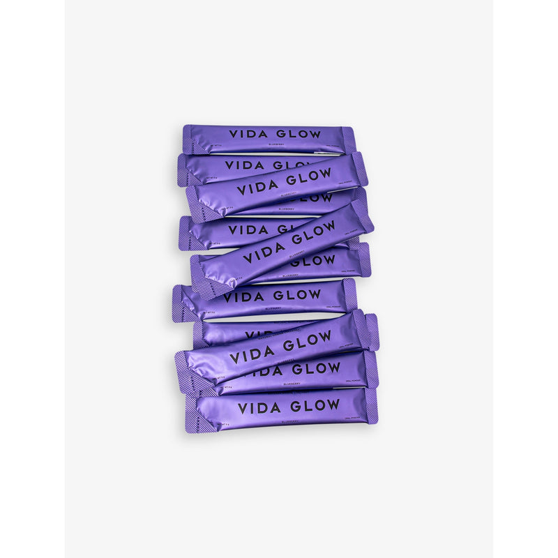 Vida Glow blueberry marine collagen powder 3g 30 sachets (British brand)