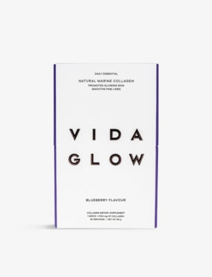Vida Glow blueberry marine collagen powder 3g 30 sachets (British brand)