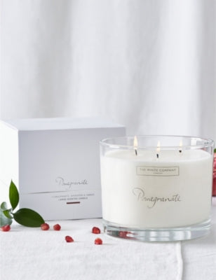 The White Company pomegranate candle 770g - British product