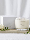 The White Company Flowers large candle 770g - British product