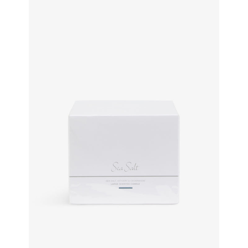 The White Company Sea Salt scented candle 770g, imported from the UK