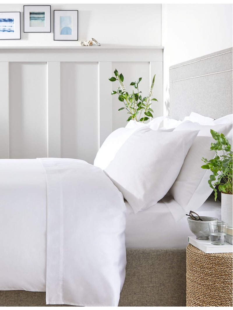 The White Company sateen cotton duvet cover, UK version