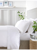 The White Company sateen cotton single flat sheet, UK version