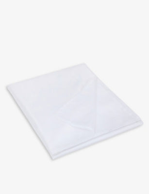 The White Company Sateen Cotton Single Flat Sheet