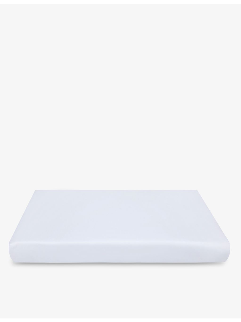 The White Company sateen fitted sheet, imported from the UK