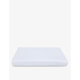 The White Company sateen fitted sheet, imported from the UK