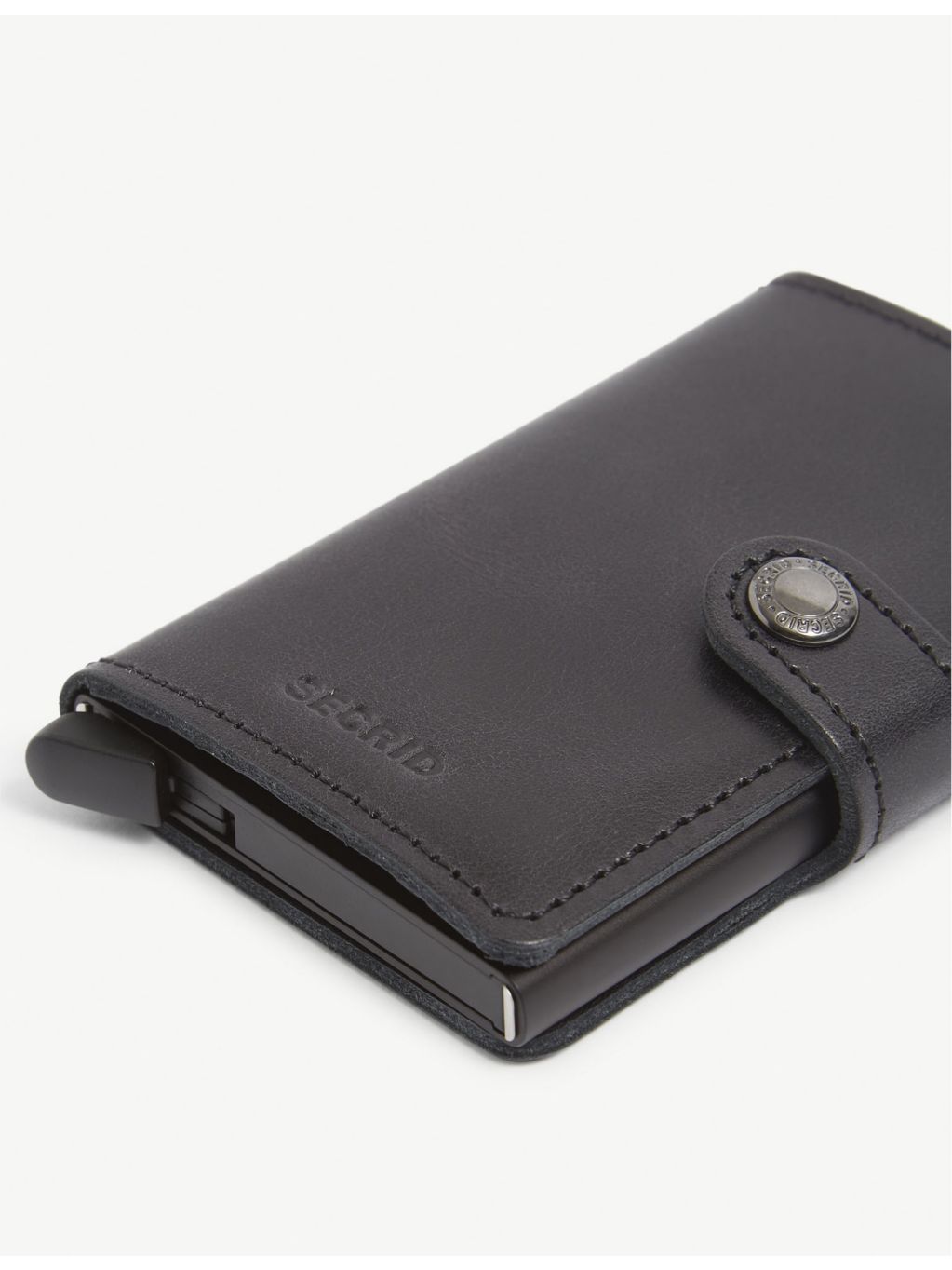 Secrid leather wallet with RFID protector - British product