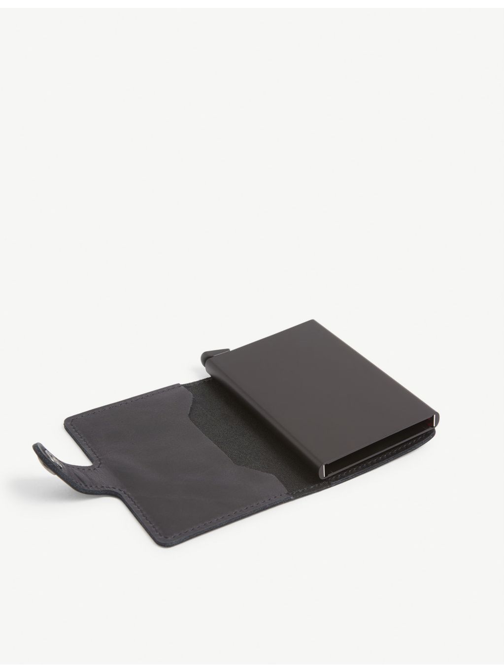 Secrid leather wallet with RFID protector - British product