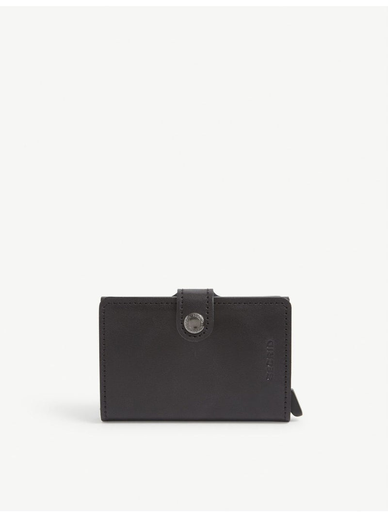 Secrid leather wallet with RFID protector - British product