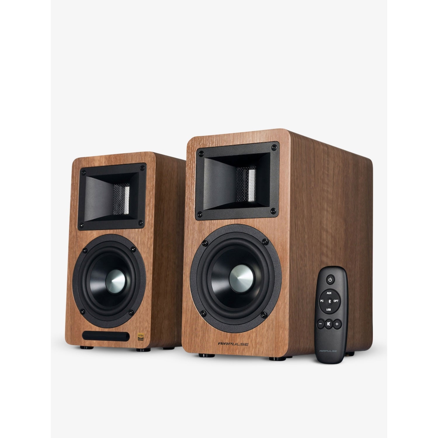 AirPulse A80 Active wireless speakers - PINE