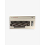 C64 microcomputer gaming console with 64 classic games, imported from the UK