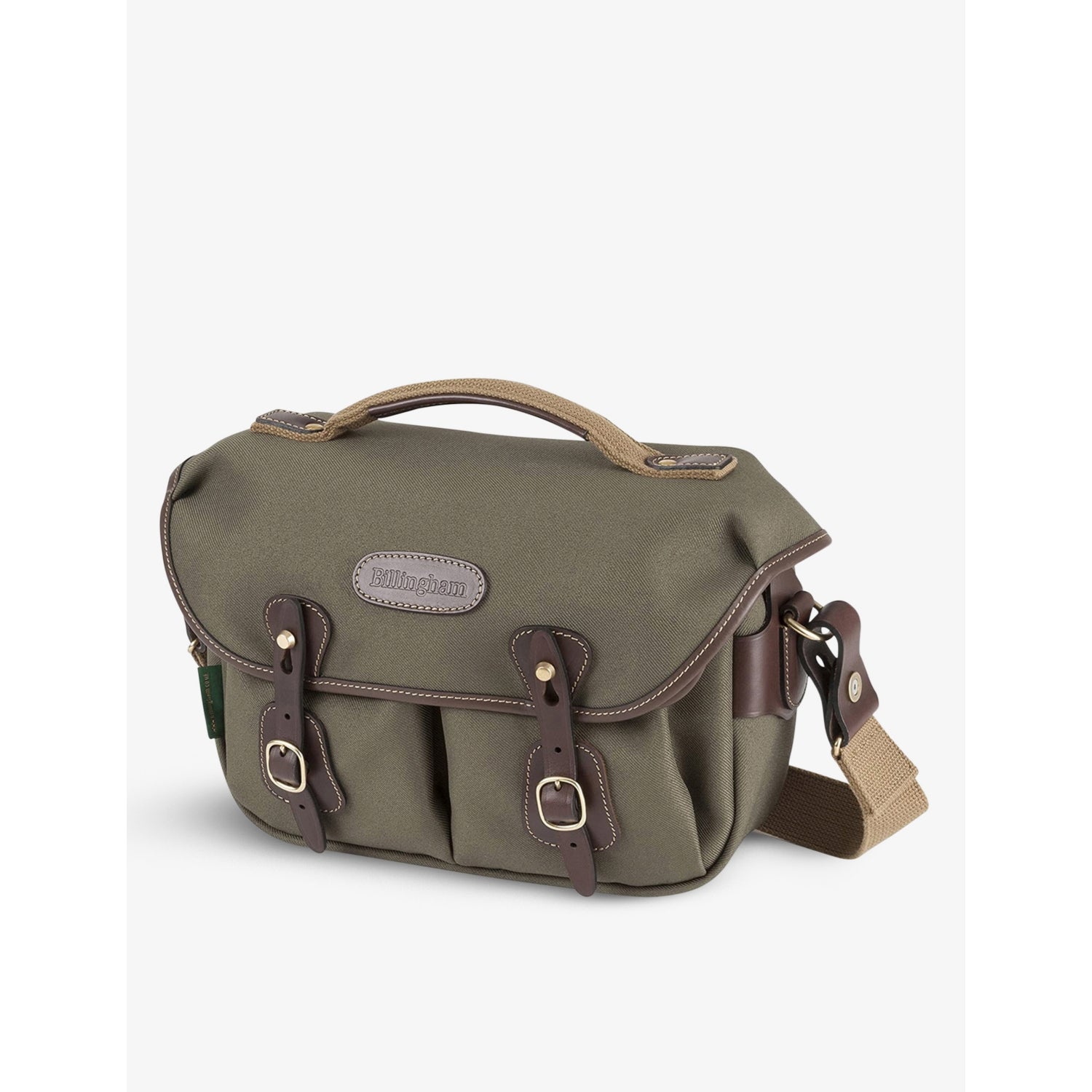 Hadley Small Pro canvas-leather camera bag - SAGE