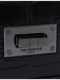 The Kooples Emily croc-embossed leather cross-body bag (British brand)