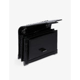 The Kooples Emily croc-embossed leather cross-body bag (British brand)