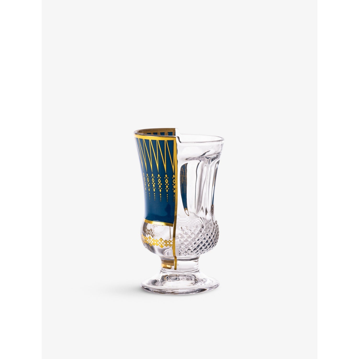 Seletti Hybrid Pannotia printed cocktail glasses set of three - British product