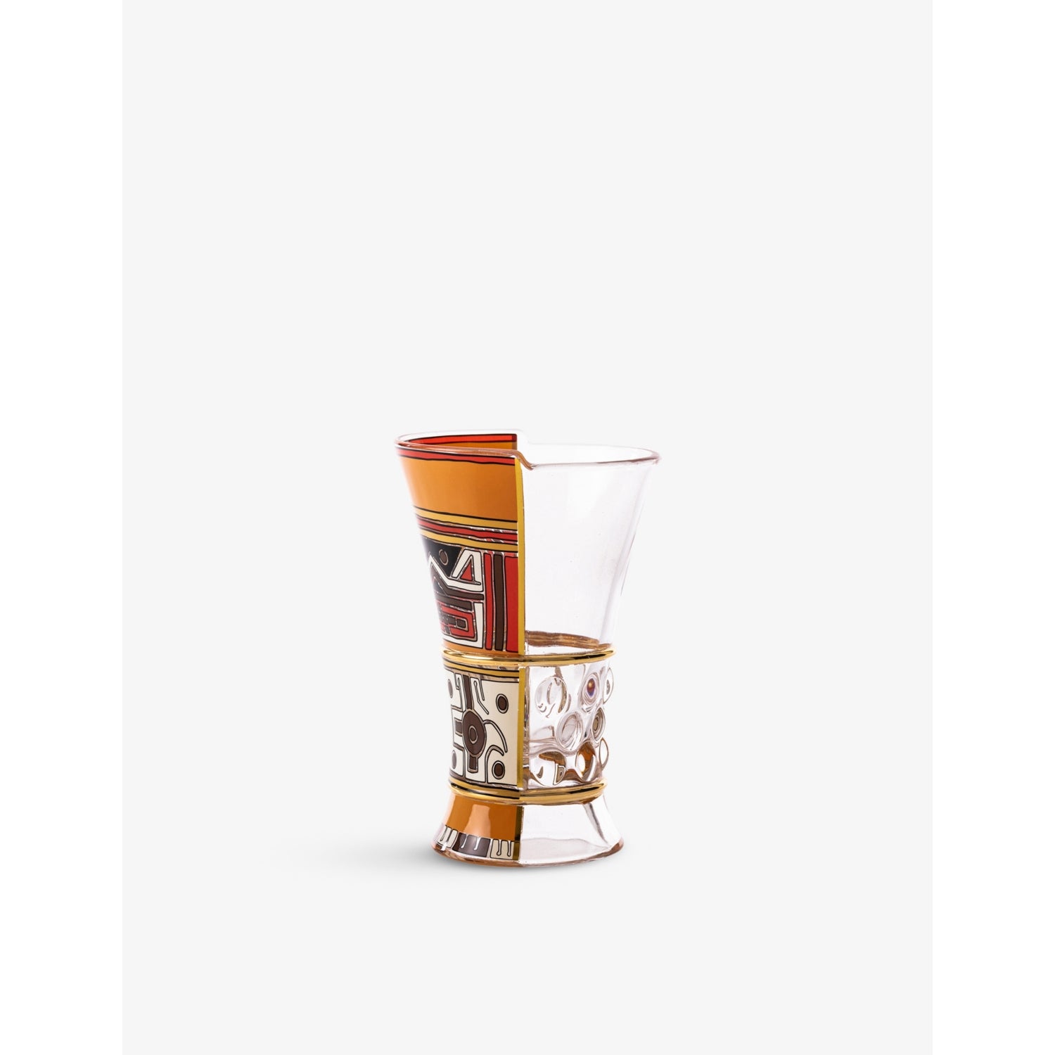 Seletti Hybrid Pannotia printed cocktail glasses set of three - British product