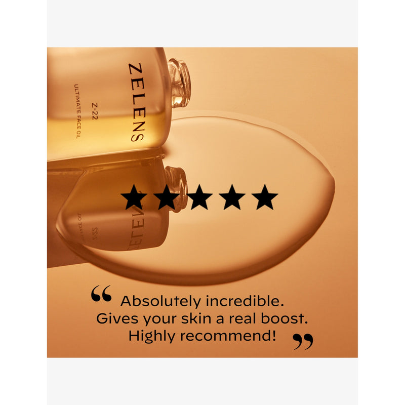 Zelens Z-22 Ultimate face oil 30ml (British brand)