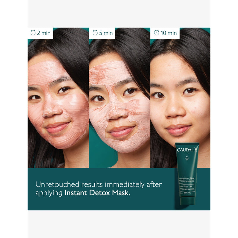 Caudalie Vinoclean Instant Detox Mask 75ml - British product