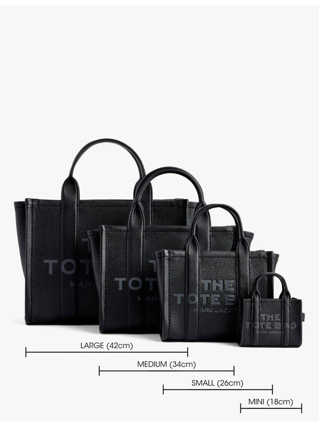 Marc Jacobs large leather tote bag - British product