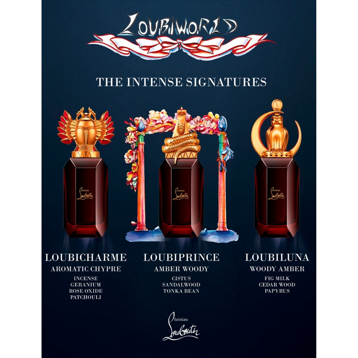 Christian Louboutin Loubiprince eau de parfum 90ml, imported from the UK