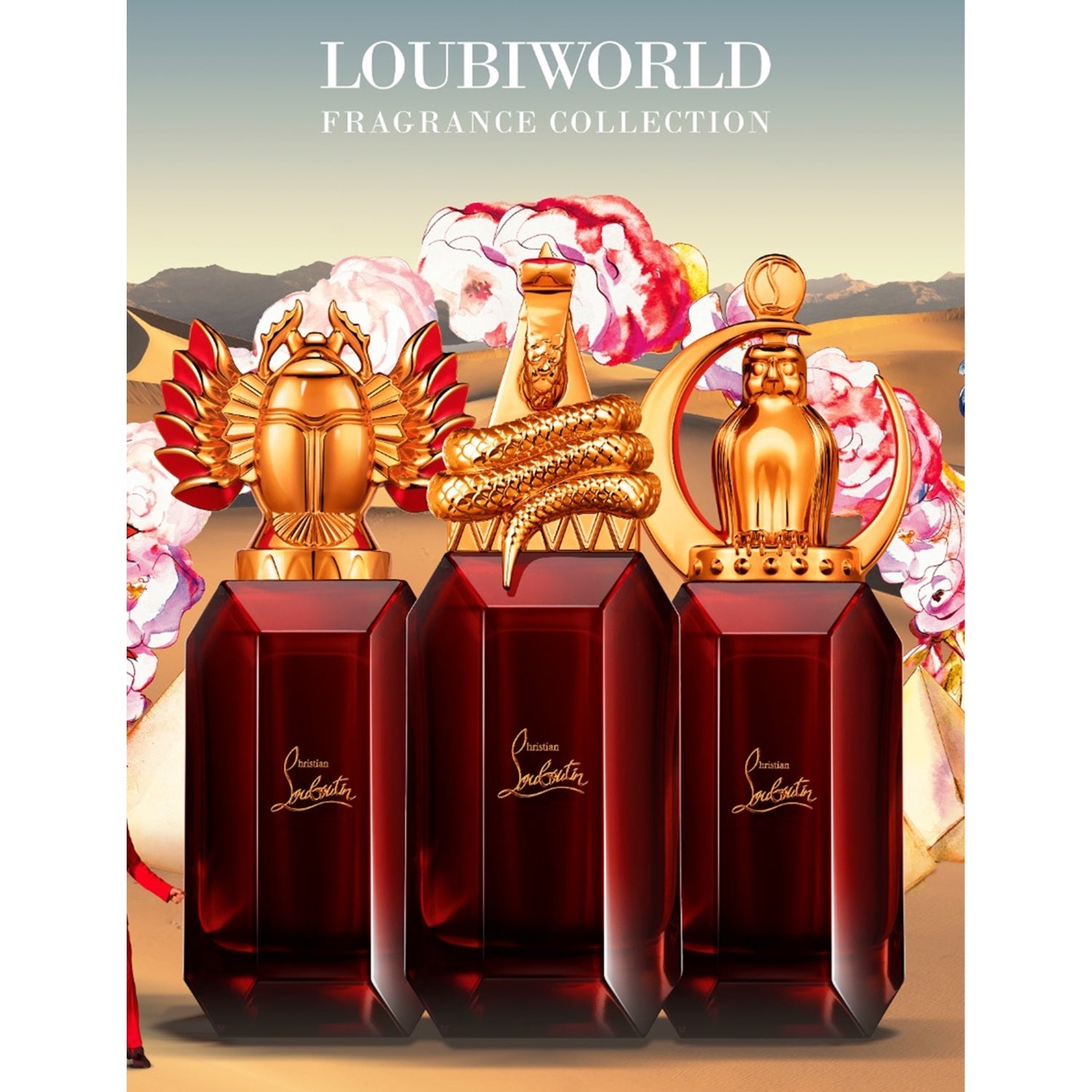 Christian Louboutin Loubiprince eau de parfum 90ml, imported from the UK