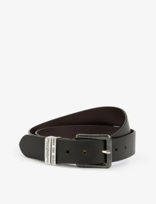 Diesel B-Guarantee Leather Belt