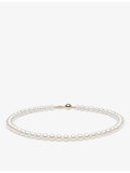 Yoko London 18ct gold freshwater pearl necklace 44cm (British brand)