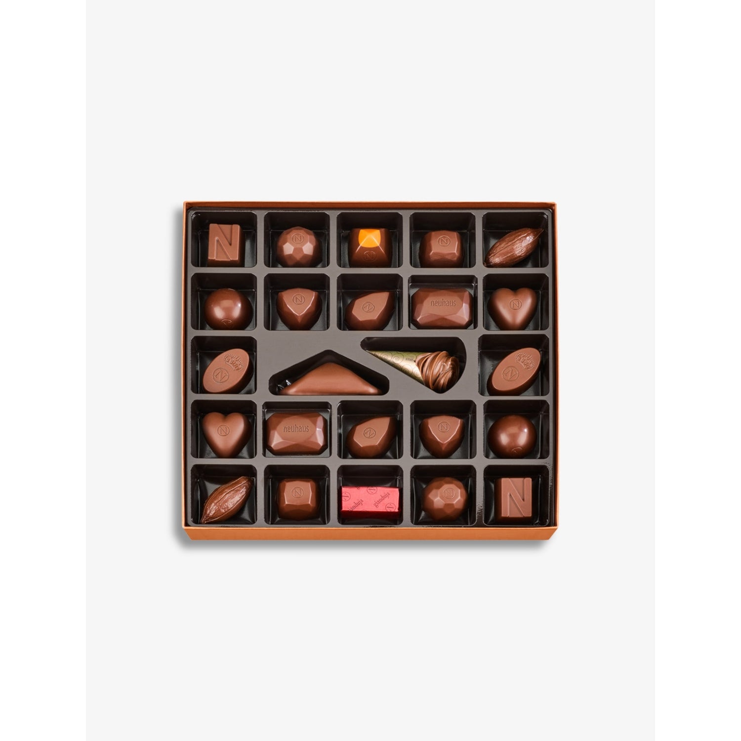 Neuhaus milk chocolate collection 24 pieces 265g - British product