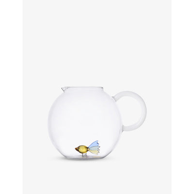 selfridges Ichendorf Animal Farm Fish Design Glass Pitcher 16.5cm- Buy online at McGrocer