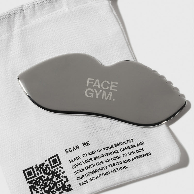 FaceGym Multi-Sculpt contouring tool stainless steel - British product