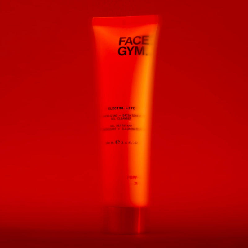 FaceGym Electro-Lite gel cleanser 100ml, imported from the UK
