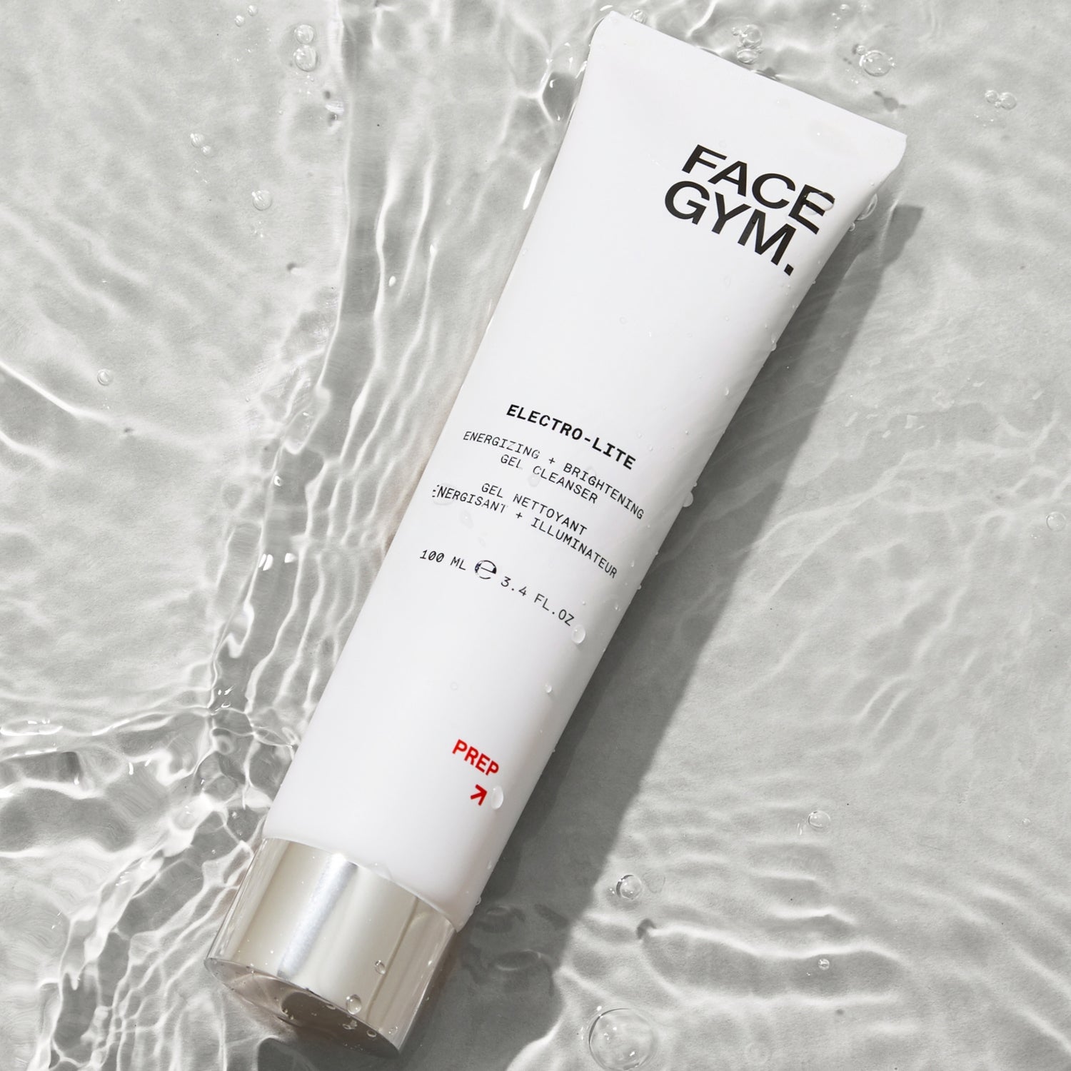 FaceGym Electro-Lite gel cleanser 100ml, imported from the UK