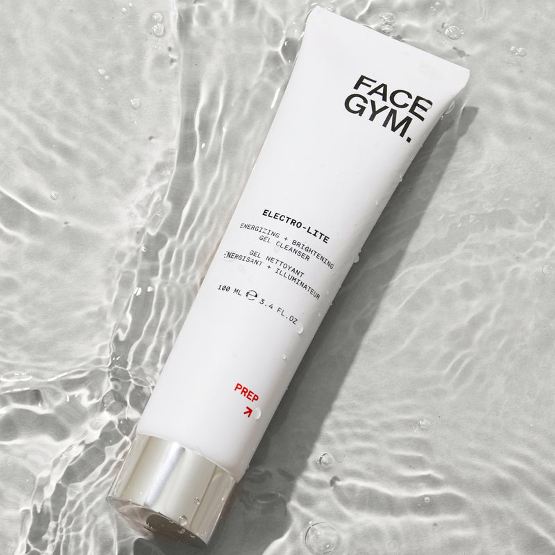 FaceGym Electro-Lite gel cleanser 100ml, imported from the UK