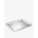 Christofle Graffiti silver-plated tray 36cm (British brand)