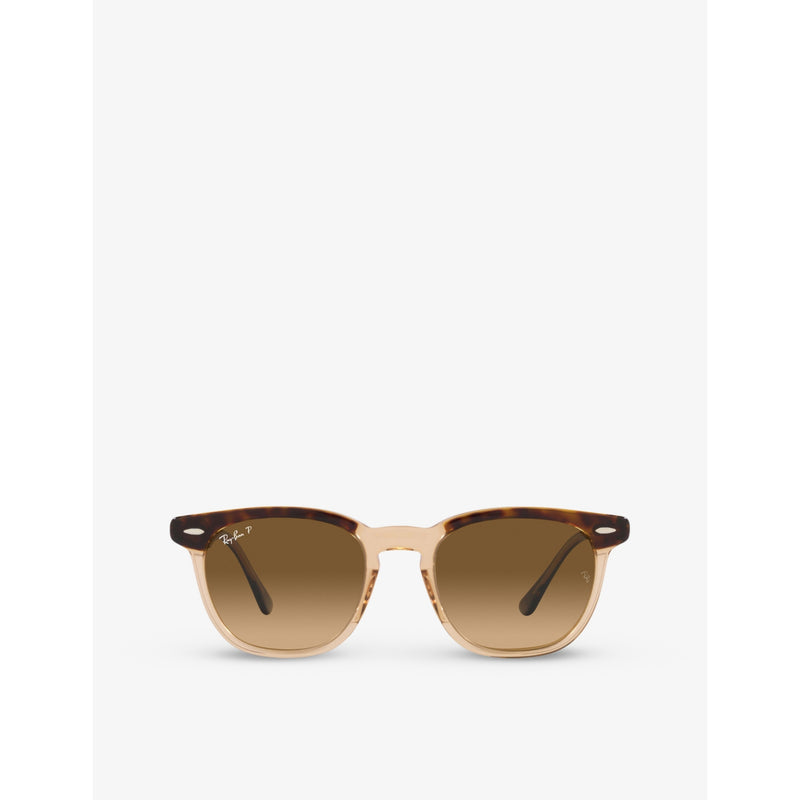 Ray-Ban Hawkeye square-frame acetate sunglasses, UK version