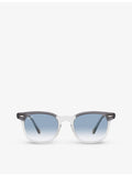 Ray-Ban RB2298 Hawkeye square-frame acetate sunglasses, UK version