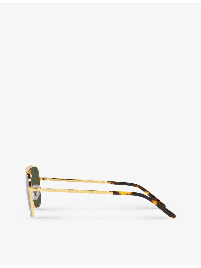 Ray-Ban Caravan square-frame metal sunglasses 58mm - British product