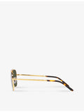 Ray-Ban Caravan square-frame metal sunglasses 58mm - British product