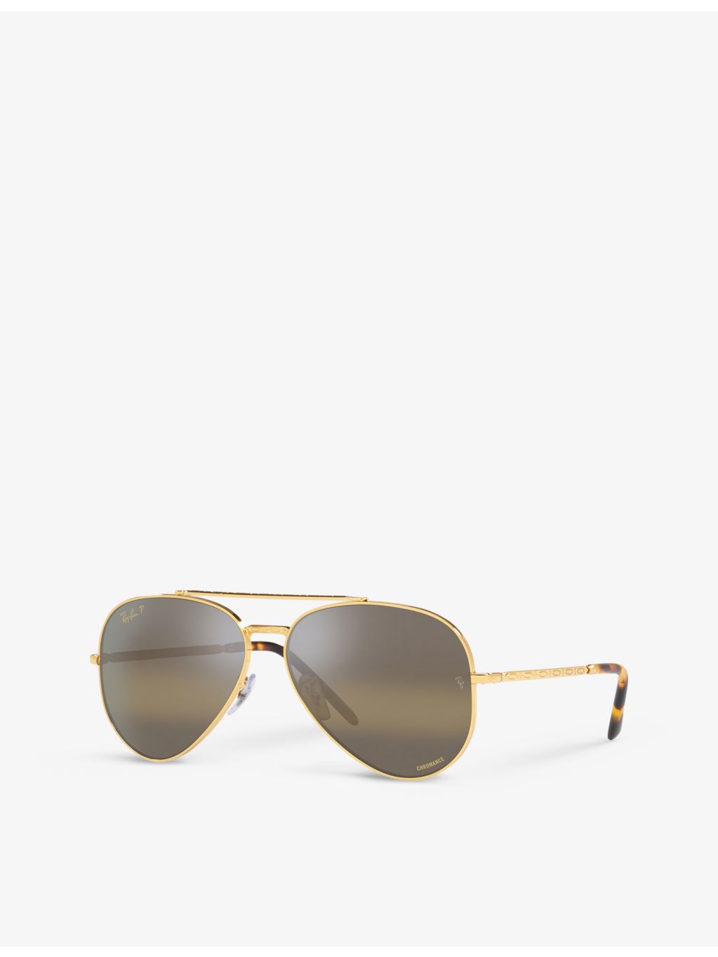 Ray-Ban RB3625 aviator metal sunglasses with gradient lenses (British brand)